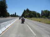 Traffic starts in Santa Rosa