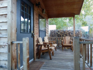 Virginia Creek Cabin Porch