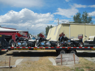 A truck load of Cushmans