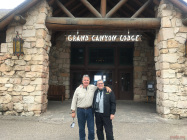 Jeff, and Alberto... you guessed it,at the Grand Canyon Lodge.
